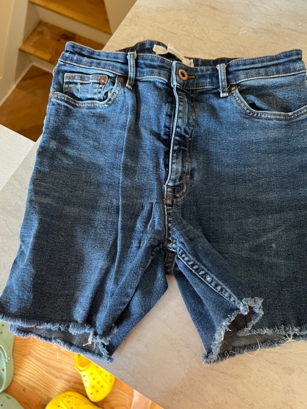 L.O.G.G. Dark Wash Denim Shorts